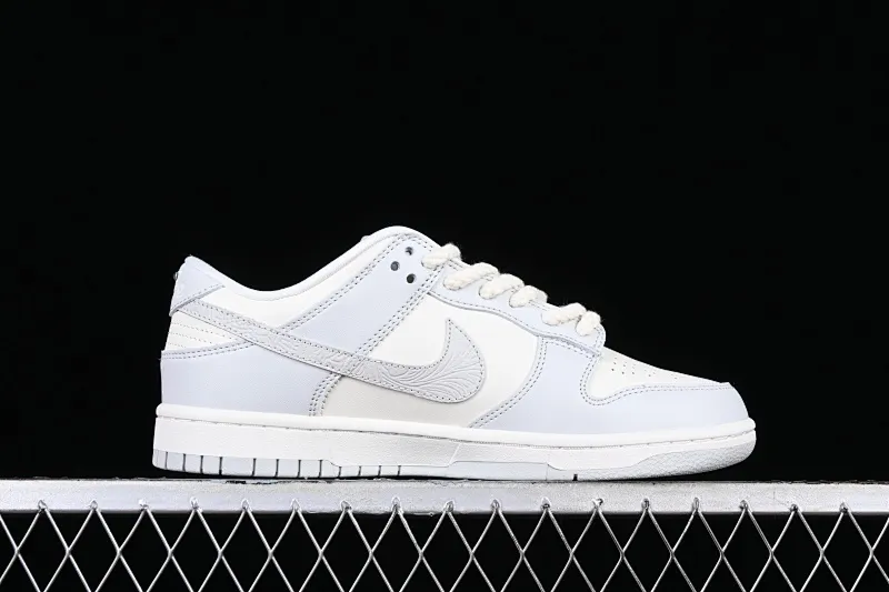 All categories Nk SB Dunk series Nk SB Dunk Low low-top sneakers Nk Dunk Low "Needlework" embossed gray SB low-top sports and leisure sneakers FJ4553-133